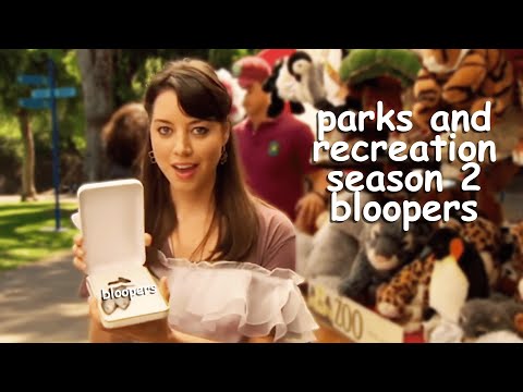 parks and recreation's iconic season two bloopers | Comedy Bites
