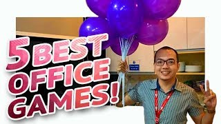 5 FUN PARTY GAMES AT WORK • Part 2 🎲  Minute 