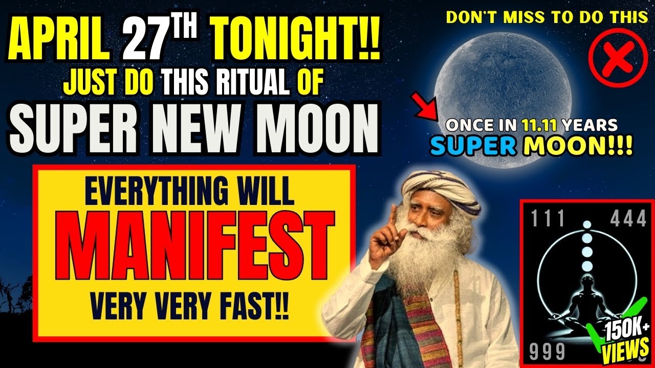✅Next Two Days Will MAKE Or BREAK Your Next 4 Months | April Super New Moon 2025