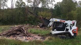 Building our Grain Bin House * Tearing down the old Barn E3