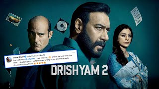 Drishyam 2 Twitter Review: Netizens Give Ajay Devgn Starrer A "Thumbs Up" | Lehren TV