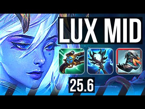 LUX vs VIKTOR (MID) | 63k DMG, 13/2/12, Legendary | EUW Challenger | 25.6
