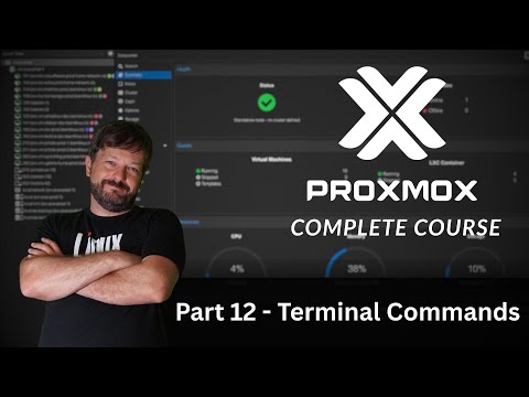 Proxmox VE Made Easy – Complete Training Series (Part 12 - Terminal Commands)