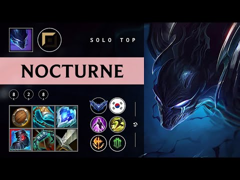 Nocturne Top vs Gnar - KR Diamond Patch 25.24