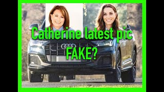 LATEST PIC FAKE? CATHERINE PRINCESS of WALES & alleged pap photo