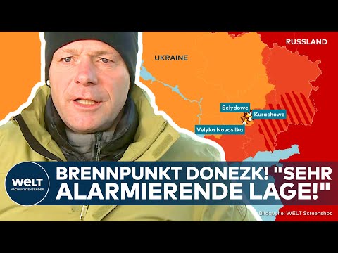 Video Thumbnail: PUTINS KRIEG: Ukrainer in Halbkessel! "Extrem alarmierend!" Russen-Durchbruch auf 150km Front?