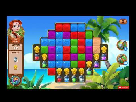 Lost Island Blast Adventure Level 1411 NO BOOSTERS - A S GAMING ✔