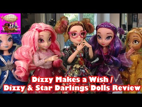 Dizzy Makes a Wish | Descendants Dizzy & Star Darlings Dolls Review | Disney