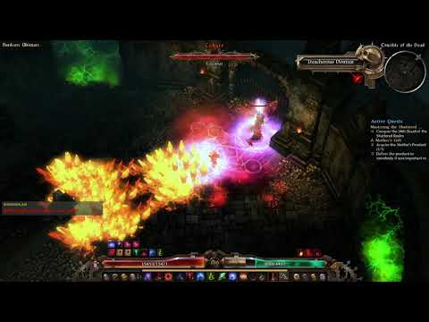 [HC] Grim Dawn - Abaddoth Deceiver, chaos Kalastor vs Lokarr (first time)