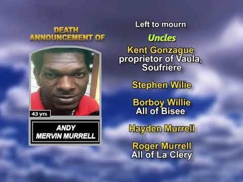 Andy Mervin Murrell Short Obituary