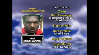 Andy Mervin Murrell  ~ Long Obituary
