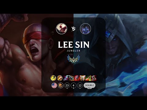Lee Sin Jungle vs Sylas - NA Challenger Patch 14.8