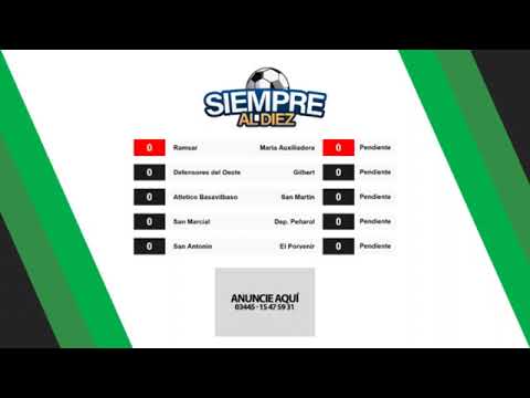 28/04/2019 Trasmisión Copa Entre Ríos: Ramsar Juniors vs. María Auxiliadora