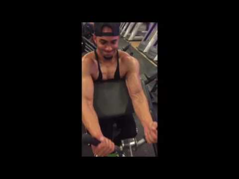 Caio Ferraz - Esmagando Dorsal e Bíceps #FICAGRANDE