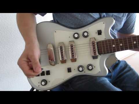 FORMANTA SOLO II guitar - ultra rare - vintage USSR / Soviet - Fuzz / Phaser image 22