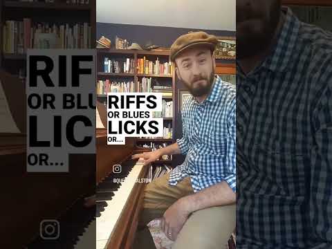 How to play Blues Piano