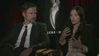 Scream 4 Interview - Courteney Cox And David Arquette Love Working Together video