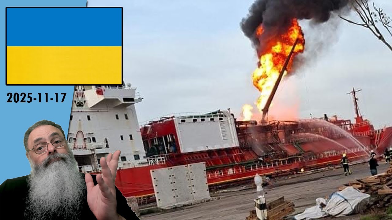 #Ucrânia 2025-11-17: ATAQUE RUSSO no SUL de ODESA CAUSA EVACUAÇÃO de VILAREJO na ROMÊNIA