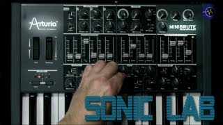 Video thumbnail for Arturia MiniBrute Synthesizer - SonicLAB Review by sonicstate
