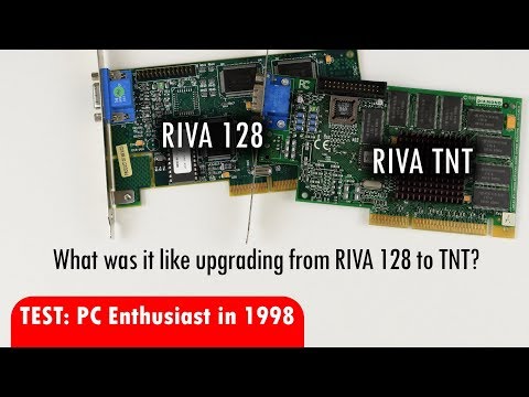 Nvidia RIVA 128 vs TNT in 1998: Performance, Image Quality and more