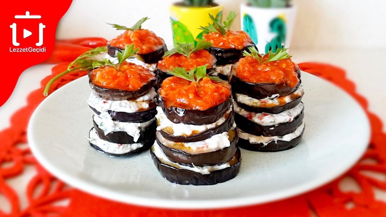 Patlıcan Kulesi Tarifi – Yemek Tarifleri Sunumları Vlog