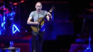 Sting - America (Paul Simon) Philly 3-7-14