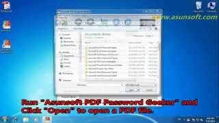 How to Unlock Encrypted PDF Document without Password