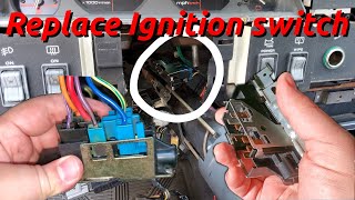 1991 Jeep Cherokee Ignition Switch Replacement.