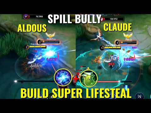 FOR BULLY! SILVANNA PAKE BUILD SUPER LIFESTEAL WITH ORACLE | SILVANNA BEST BUILD 2023 ~ MLBB