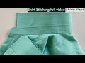 Shirt Stitching Full Video Easy Steps Perfect Shirt Stitching Full Video With Very Easy Steps