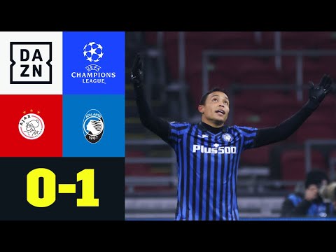 Später Muriel führt Italiener zum Sieg: Ajax - Atalanta 0:1 | UEFA Champions League | DAZN