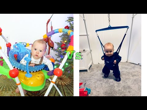 Jolly Jumper Review + Compare to Einstein Baby Jumper
