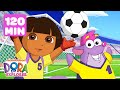 Dora The Explorer S Daring Sports Rescues ️ ️ Let S Play Outside For 120 Minutes Dora Friends