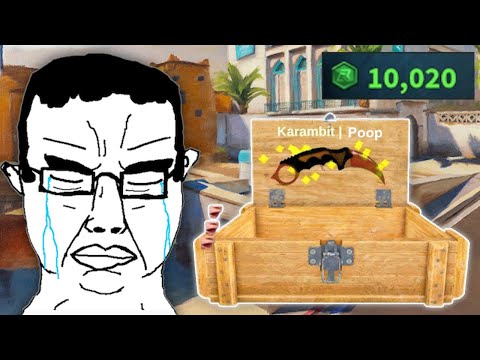 UNLOVABLE CHUD OPENS THE NEW HALLOWEEN CASE! (Counter Blox)