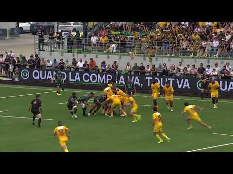 TOP 14 - Essai de Nolann LE GARREC 2 (SR) - US Montauban - Stade Rochelais