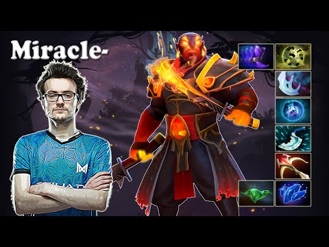 Miracle - Ember Spirit Midlane vs Mikoto Monkey King | Dota 2 7.31b Gameplay