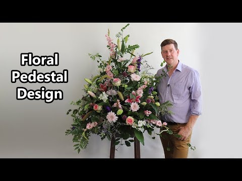 How To Make A Pedestal Arrangement