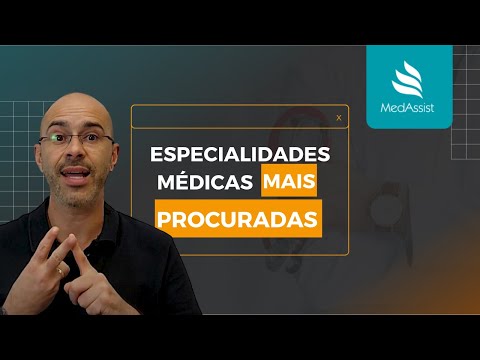 As 10 ESPECIALIDADES MÉDICAS mais PROCURADAS (2025)