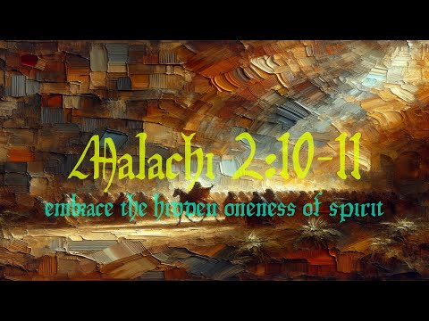 Malachi 2:10