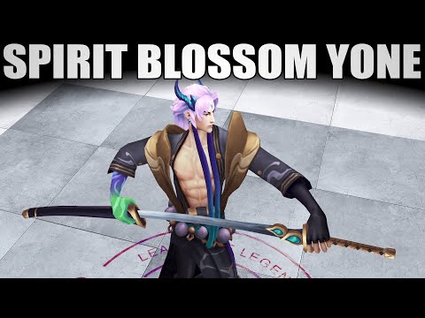 Spirit Blossom Yone Obsidian Chroma Skin Spotlight