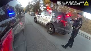 Woman Refuses To Put Down Baby After Police Chase.