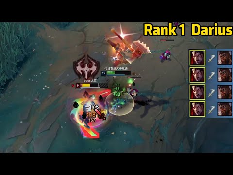 Rank 1 Darius: NEVER Challenge This Darius in the Early Game!