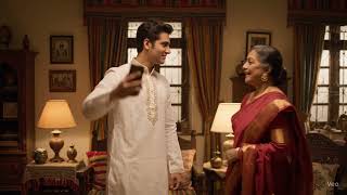 Aunty's Unexpected Encounter in Living Room