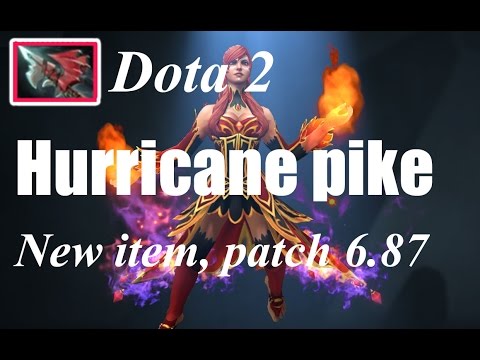 Dota 2 New item: Hurricane Pike patch 6.87
