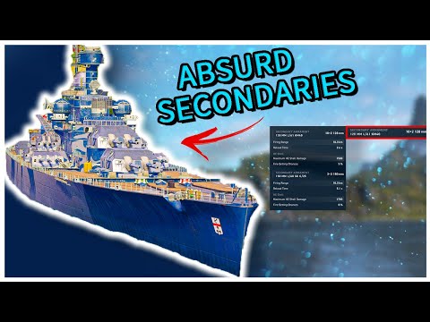 Was zum Teufel sind das für Sekundärgeschütze?! 🤯 in World of Warships Legends