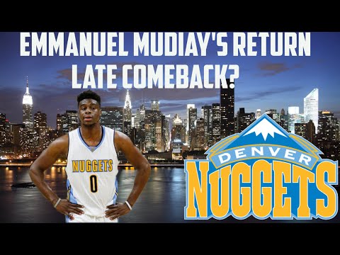 NBA 2K16 MyGM Mode | Denver Nuggets | Emmanuel Mudiay's Return | Late Comeback?!
