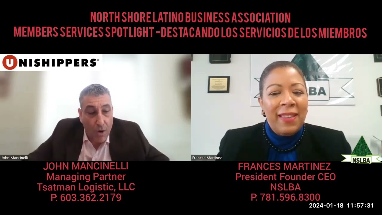 UNISHIPPERS- Tsatman Logistic, LLC John Mancinelli