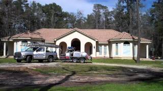 preview picture of video '.Tile Roof Cleaned by Katy Memorial Roof Cleaning & Power Washing in Magnolia Texas'