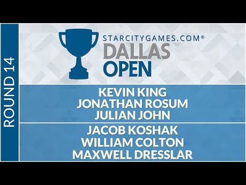 SCGDFW - Round 14 - King, Rosum, John vs Koshak, Colton, Dresslar
