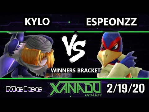 S@X 342 Winners Round 1 - Kylo (Sheik) Vs. Espeonzz (Falco) Smash Melee - SSBM
